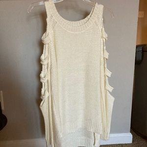 Pink Lily Tunic Sweater